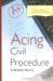 Acing Civil Procedure: A Checklist Approach to Solving Procedural Problems