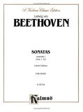 Beethoven / Sonatas (Urtext), Volume I" by Ludwig van Beethoven