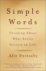 Simple Words: Thinking about What Really Matters in Life