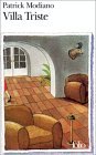 Villa triste by Patrick Modiano Villa triste by Patrick Modiano