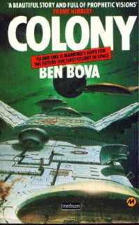 Colony by Ben Bova Colony by Ben Bova