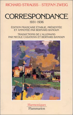 Correspondance: 1931-1936