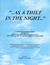 As a Thief in the Night by Roger K. Young As a Thief in the Night by Roger K. Young