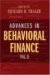 Advances In Behavioral Finance (Hardcover)