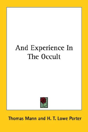 An Experience in the Occult