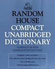 Random House Compact Unabridged Dictionary: Book Only