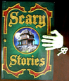 Scary Stories (Hardcover with creepy hand lock and key)