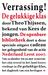 De gelukkige klas