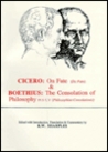 Cicero: On Fate (De fato)/Boethius: The consolation of philosophy (Philosophiae consolationis) IV. 5-7, V Cicero: On Fate (De fato)/Boethius: The consolation of philosophy (Philosophiae consolationis) IV. 5-7, V