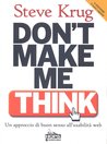 Don't Make Me Think! Un approccio di buon senso all'usabilità web