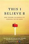 This I Believe 2 by Jay Allison