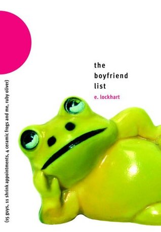 The Boyfriend List: 15 Guys, 11 Shrink Appointments, 4 Ceramic Frogs and Me, Ruby Oliver (Ruby Oliver, #1)