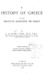 A History of Greece: To the Death of Alexander the Great
