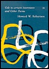 Ode to Certain Interstates and Other Poems by Howard W. Robertson