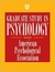 Graduate Study in Psycholog...