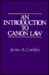 An Introduction To Canon Law