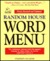 Random House Word Menu: Revised and Updated (Hardcover)