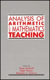 Analysis of Arithmetic for Mathematics Teaching Gaea Leinhardt Analysis of Arithmetic for Mathematics Teaching Gaea Leinhardt