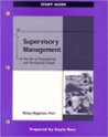 Supervisory Management: The Art of Empowering and Developing People, Study Guide (5th Edition)