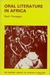 Oral Literature in Africa by Ruth Finnegan Oral Literature in Africa by Ruth Finnegan
