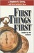 First Things First (Audio)