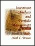 analysis and portfolio management