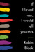 If I Loved You I Would Tell You This (Paperback)