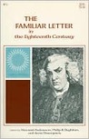 The Familiar Letter in the Eighteenth Century The Familiar Letter in the Eighteenth Century