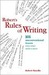 Robert's Rules of Writing