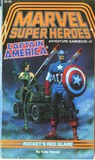 Captain America in Rockets' Red Glare by Kate Novak