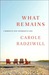 What Remains by Carole Radziwill