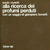 Alla ricerca dei profumi perduti