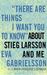 "There Are Things I Want You to Know" About Stieg Larsson and Me: 1030
