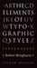 The Elements of Typographic style (Paperback)
