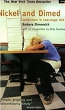 Nickel and Dimed by Barbara Ehrenreich