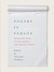 Poetry in Person: Twenty-five Years of Conversation with America's Poets
