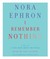 I Remember Nothing: and Other Reflections (Audio CD)