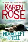 No One Left to Tell by Karen Rose