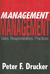 Management by Peter F. Drucker