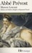 Histoire Du Chevalier Des Grieux Et De Manon Lescaut (Broché)