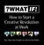 What If!: How to Start a Cr...
