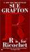 R is for Ricochet (Kinsey Millhone, #18)