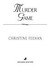 Murder Game (GhostWalkers, #7)