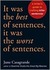 It Was The Best Of Sentences, It Was The Worst Of Sentences: A Writer's Guide To Crafting Killer Sentences (Kindle Edition)
