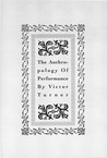 The Anthropology of Performance