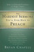 The Hardest Sermons You'll ...