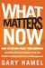 What Matters Now: How to Win in a World of Relentless Change, Ferocious Competition, and Unstoppable Innovation (Kindle Edition)