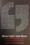 More Light, Less Heat: Who holds power in the global conversation?