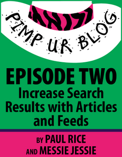 Pimp ur Blog Episode Two: Increase Search Results with Articles and Feeds (Pimp ur Blog, #2) 