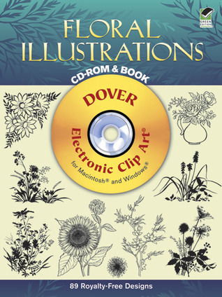 Floral Illustrations CD-ROM and Book